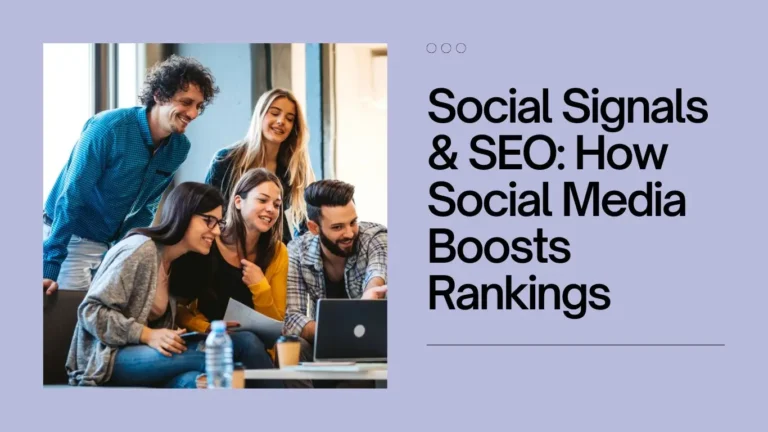 Social Signals & SEO: How Brand Engagement on Social Media Impacts Search Rankings