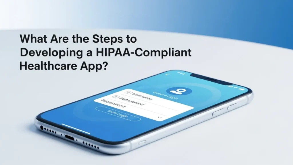 What Are the Steps to Developing a HIPAA-Compliant Healthcare App?