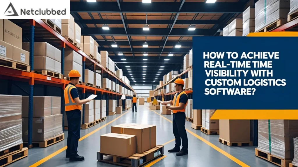 How to Achieve Real-Time Visibility with Custom Logistics Software?