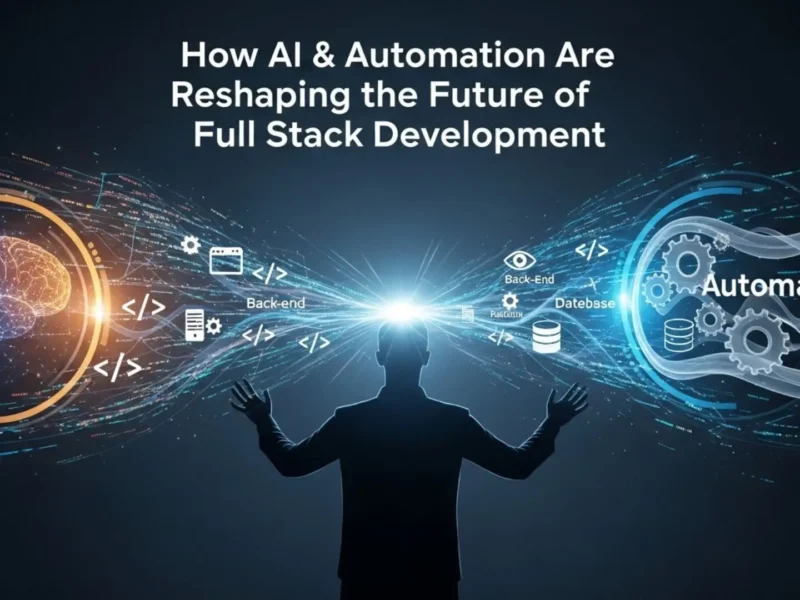 How AI & Automation Are Reshaping Future of Full Stack Development