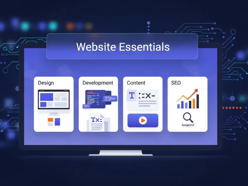 Website Essentials: Design, Development, Content & SEO