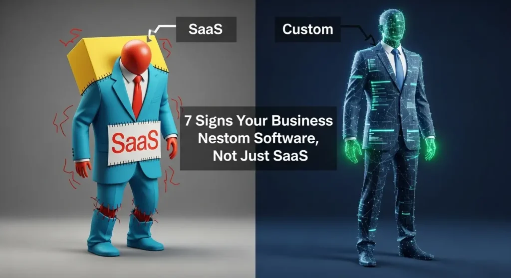 7 Signs Your Business Needs Custom Software, Not Just SaaS