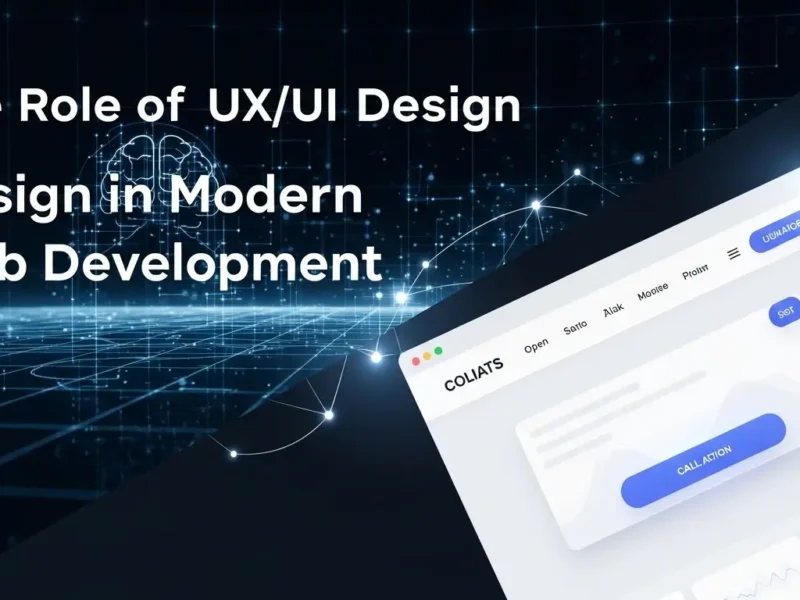 The Role of UX/UI Design in Modern Web Development