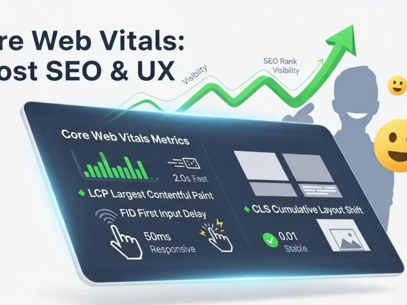 Core Web Vitals: Boost SEO Rankings & User Experience