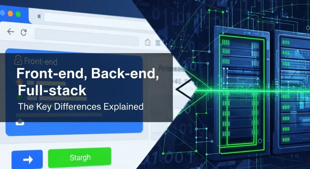 Front-end, Back-end, Full-stack: The Key Differences Explained