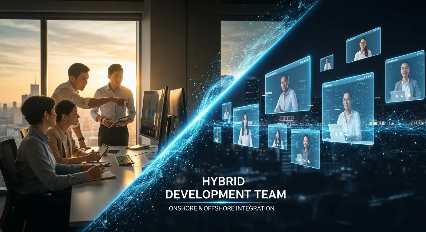 Building a Hybrid Development Team: Integrating Onshore & Offshore