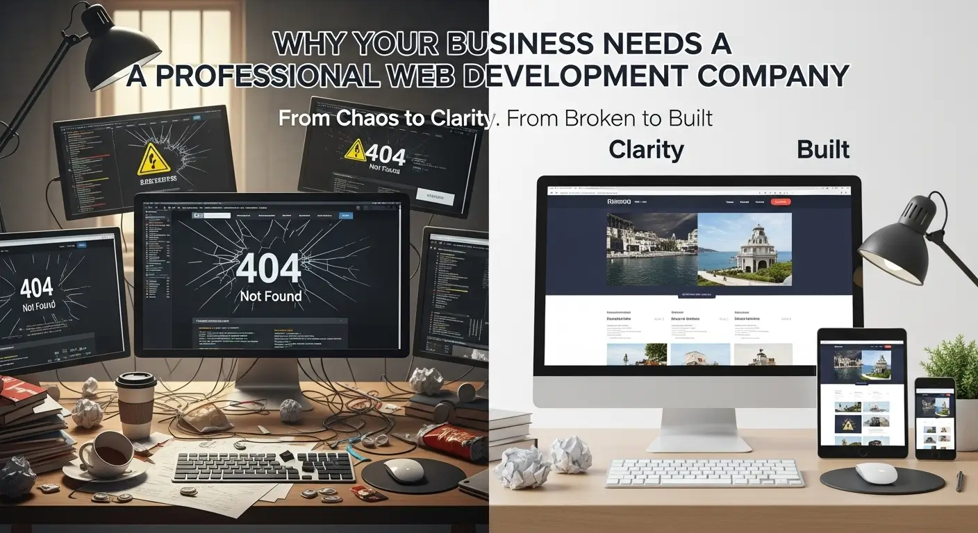 Why Your Business Needs a Professional Web Development Company