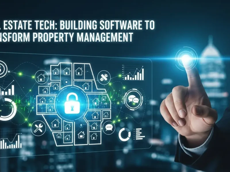 Real Estate Tech: Building Software to Transform Property Management