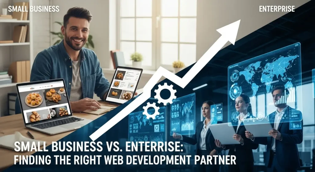 Small Business vs. Enterprise: Finding the Right Web Development Partner