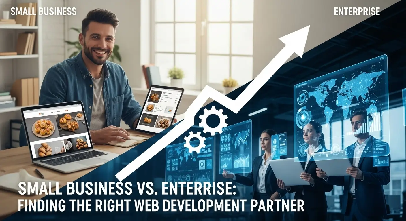 Small Business vs. Enterprise: Finding the Right Web Development Partner