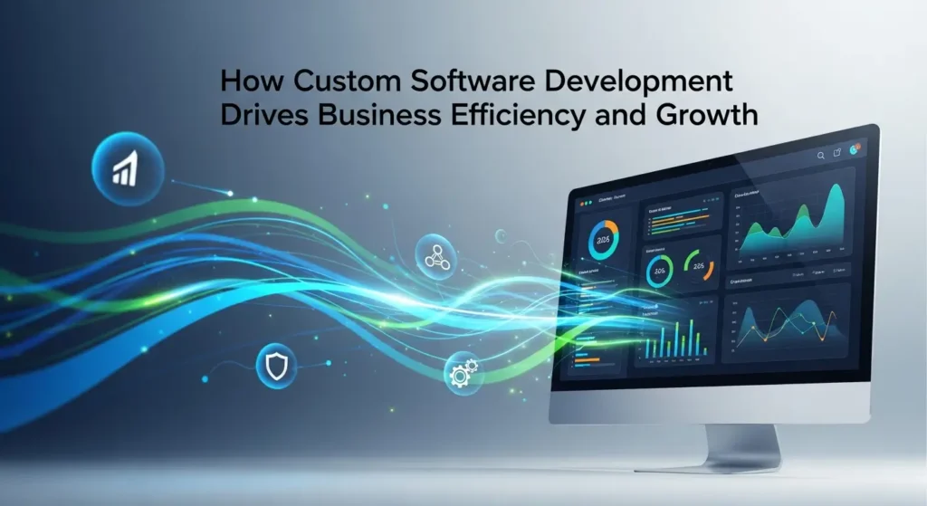 How Custom Software Development Drives Business Efficiency & Growth