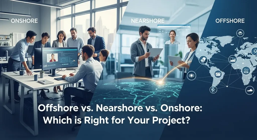 Offshore vs. Nearshore vs. Onshore: Which is Right for Your Project?