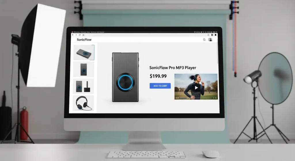 High-Resolution Product Images and Videos