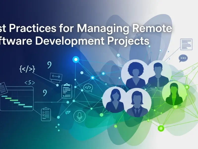 Best Practices for Managing Remote Software Development Projects