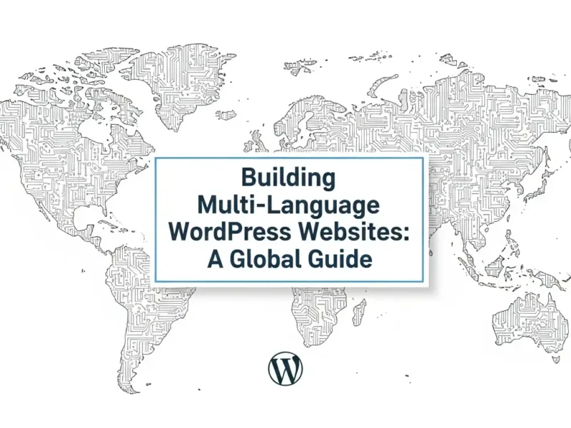 Building Multi-Language WordPress Websites: Reaching a Global Audience