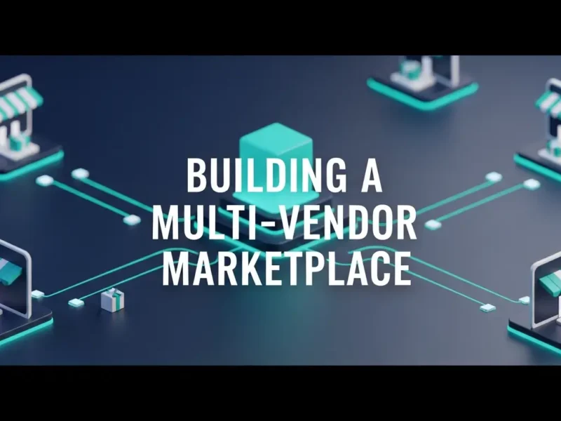 Building a Multi-Vendor Marketplace with Expert E-commerce Development