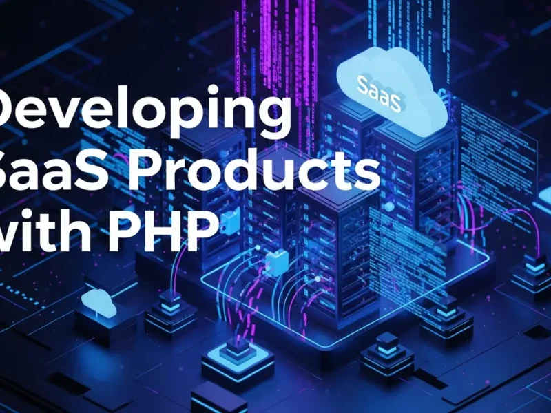 Developing SaaS Products with PHP: From Concept to Scalable Solution