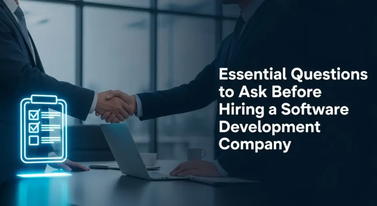 Essential Questions to Ask Before Hiring a Software Development Company