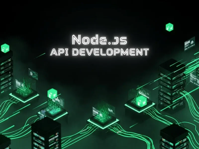 Node.js API Development: Building Fast and Scalable Backends