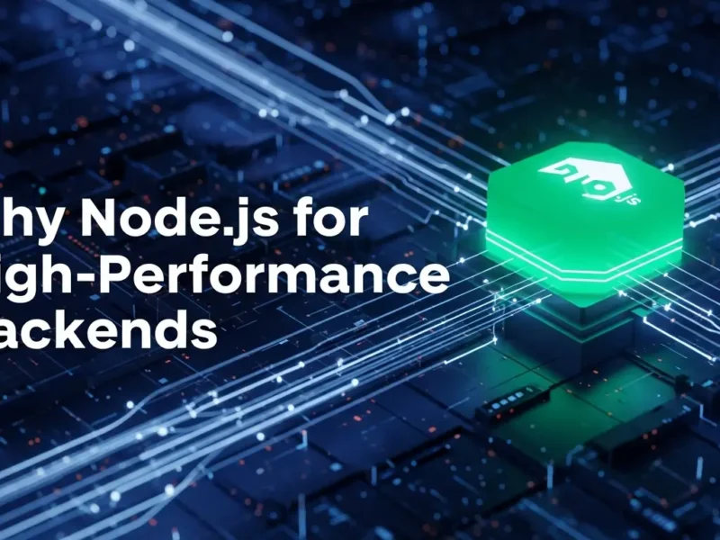 Why Node.js Remains a Top Choice for High-Performance Backends