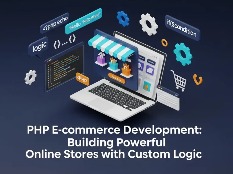 PHP E-commerce Development: Building Powerful Online Stores with Custom Logic