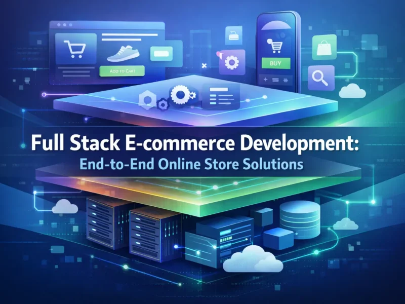 Full Stack E-commerce Development: End-to-End Online Store Solutions