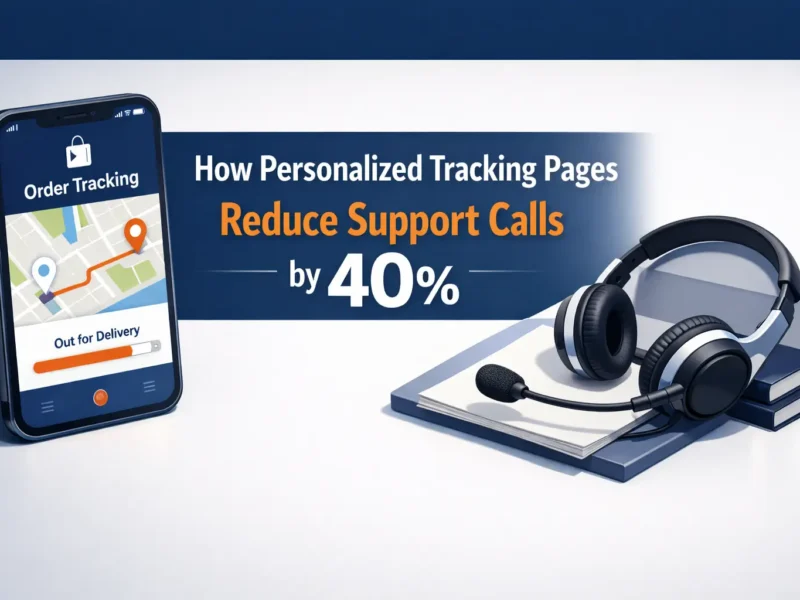 How Personalized Tracking Pages Reduce Customer Support Calls by 40%