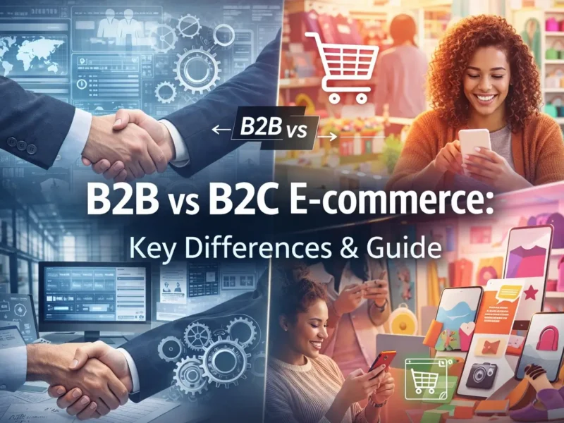 B2B vs B2C E-commerce Solutions: The Ultimate Guide to Key Differences