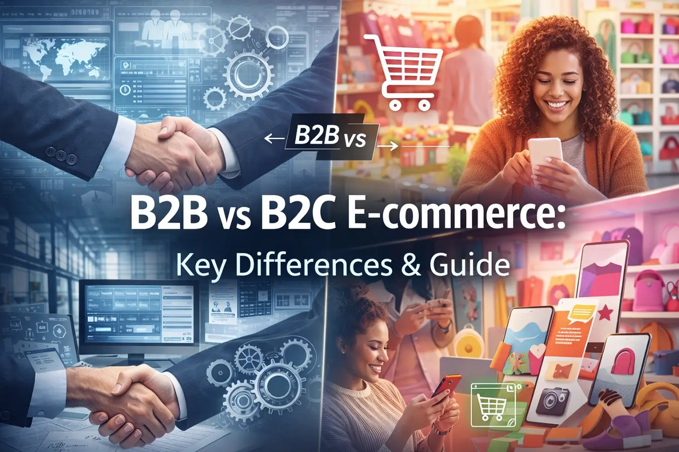 B2B vs B2C E-commerce Solutions: The Ultimate Guide to Key Differences