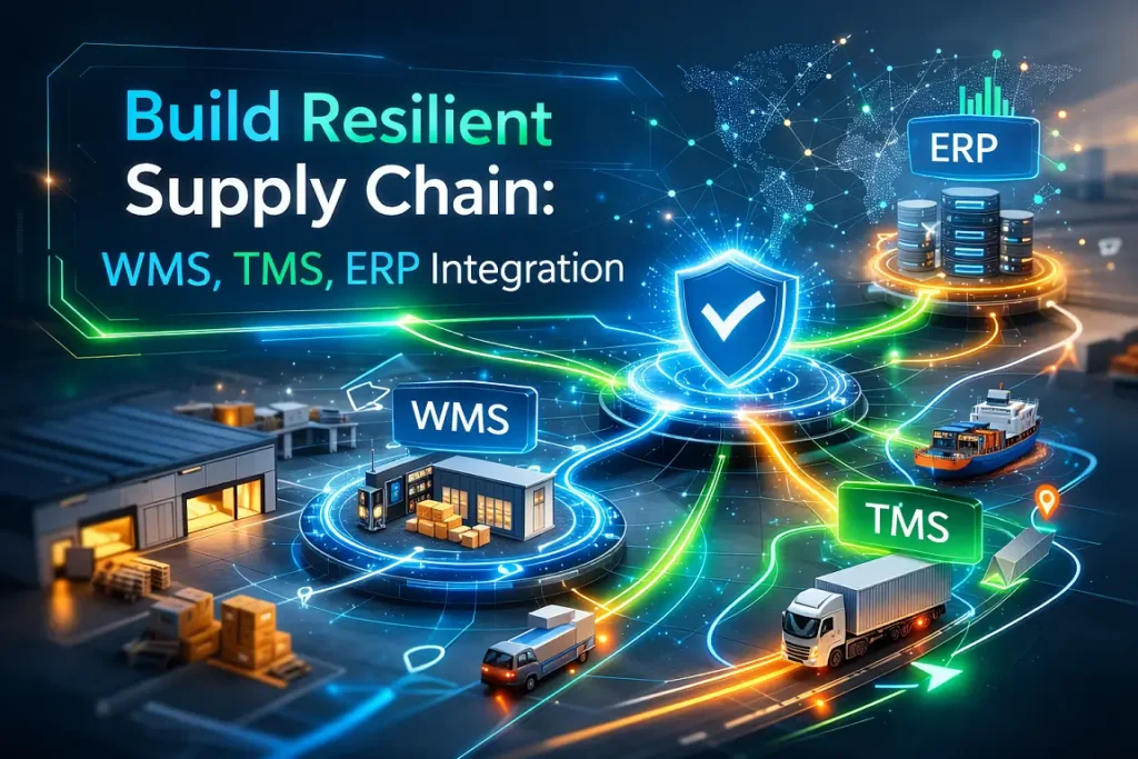 How to Build a Resilient Supply Chain: Integrating WMS, TMS, and ERP for Real-time Data