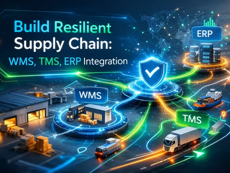 How to Build a Resilient Supply Chain: Integrating WMS, TMS, and ERP for Real-time Data