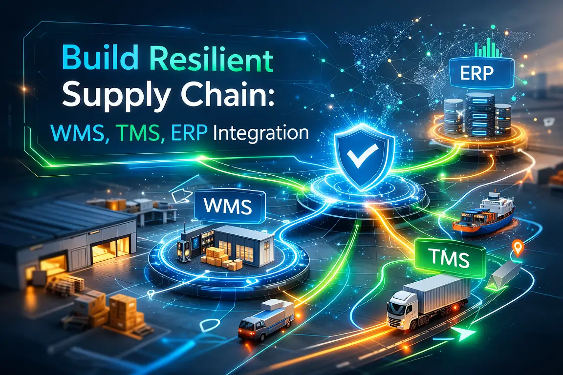 How to Build a Resilient Supply Chain: Integrating WMS, TMS, and ERP for Real-time Data