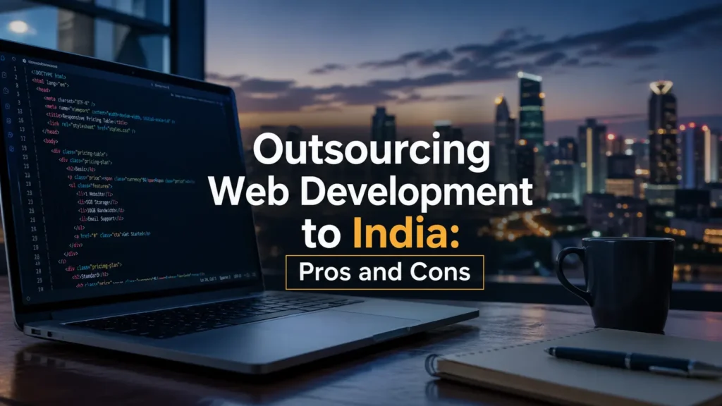 Outsourcing Web Development to Indian Companies: Pros and Cons