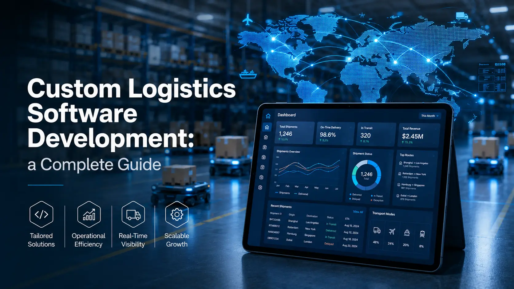 Custom Logistics Software Development: a Complete Guide