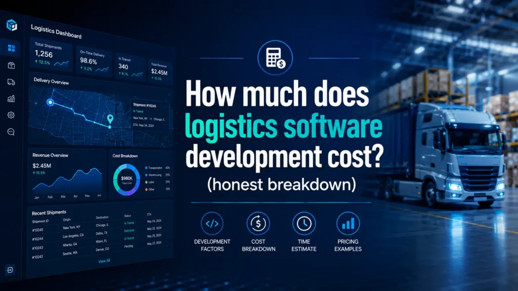 How Much does Logistics Software Development Cost? (honest breakdown)