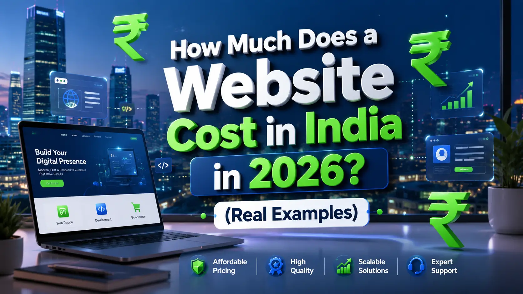 How Much Does a Website Cost in India in 2026? (Real Examples)