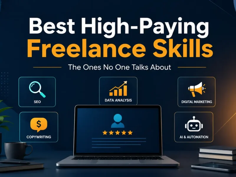Best High-Paying Freelance Skills, The Ones No  One Talks About 