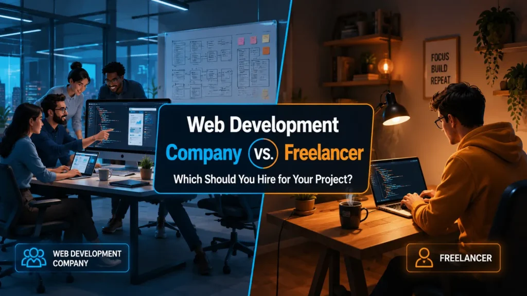 Web Development Company vs. Freelancer: Which Should You Hire for Your Project?